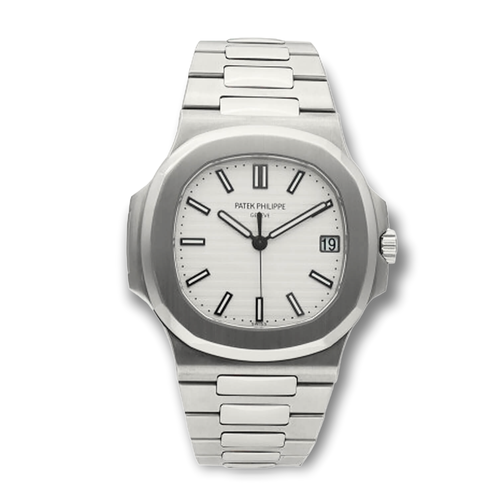 Nautilus SPG52 mm 0-360 Bar, Chrome, Tempered Glass BLACK Dial